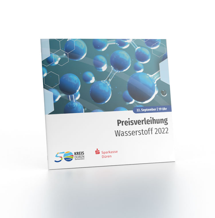 genokom Werbeagentur GmbH Wasserstoffoffensive im Kreis Düren - Preisverleihung 2022 Influencer-Kampagne 3 Strategie Konzept Design Media Live Marken
